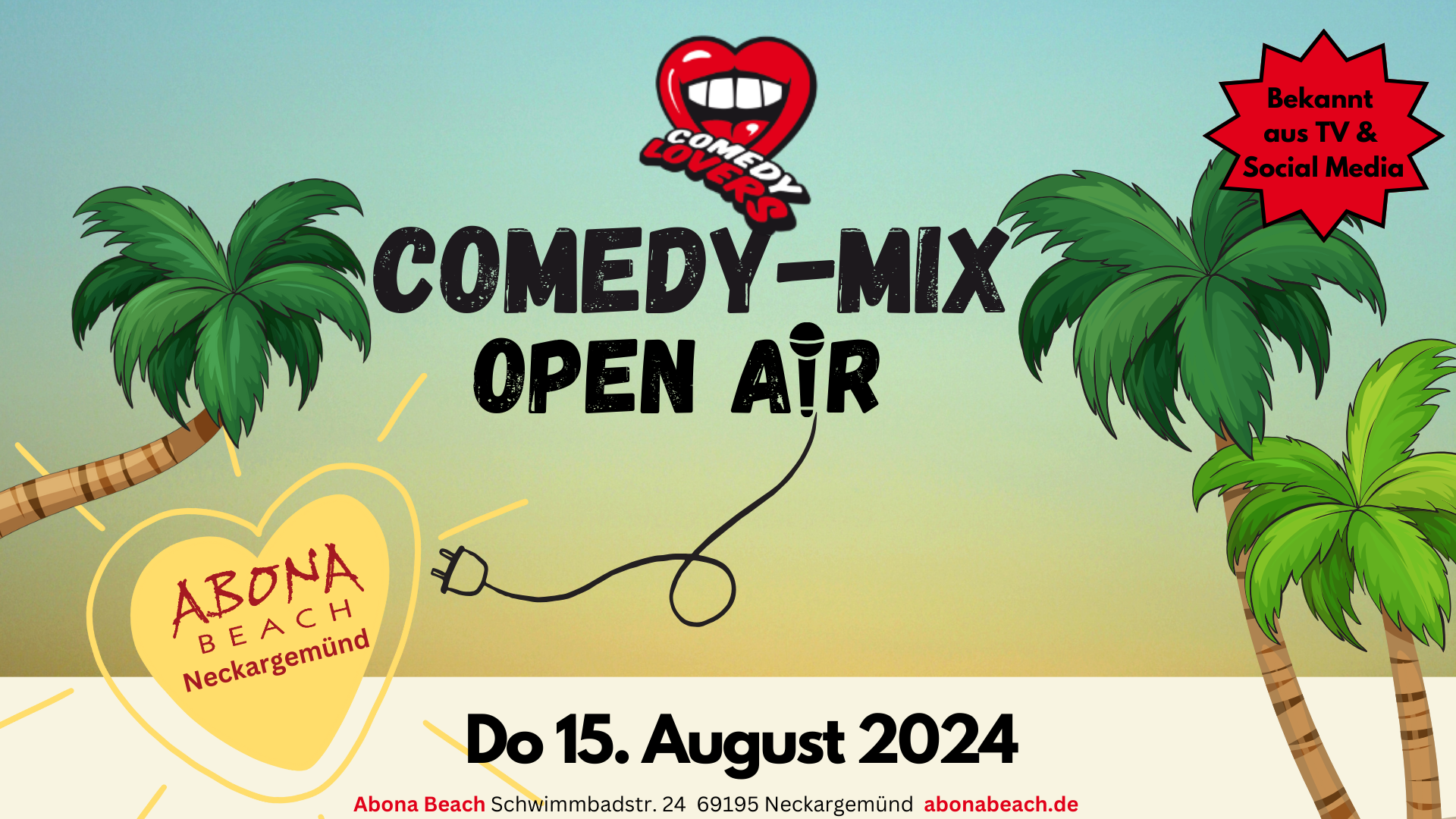 Comedy Mix Show - Open Air 